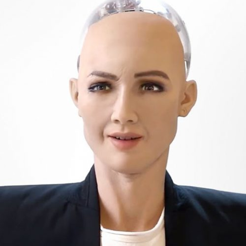 Robot Sophia, surprisingly human